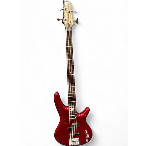 Ibanez Used Ibanez SR300DX Red Electric Bass Guitar Red