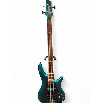 Used Ibanez SR300E Aura Burst Electric Bass Guitar