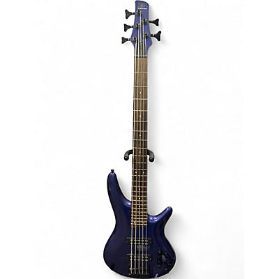 Used Ibanez SR300E Blue Electric Bass Guitar