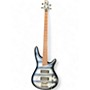 Used Ibanez SR300E Blue Electric Bass Guitar Blue