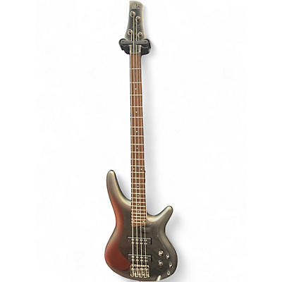 Used Ibanez SR300E Midnight Gray Burst Electric Bass Guitar