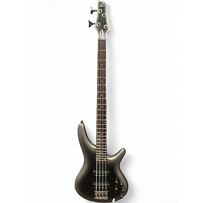 Used Ibanez SR300E Silver Electric Bass Guitar