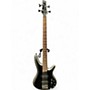 Used Ibanez SR300E Silver Electric Bass Guitar Silver