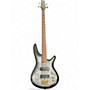 Used Ibanez SR300EDX Black Ice Frozen Matte Electric Bass Guitar Black Ice Frozen Matte