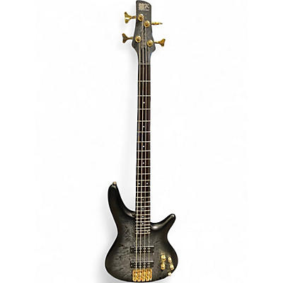Used Ibanez SR300EDX Gray Electric Bass Guitar