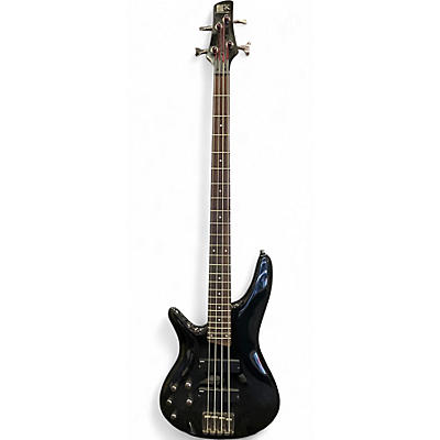 Used Ibanez SR300L Black Electric Bass Guitar