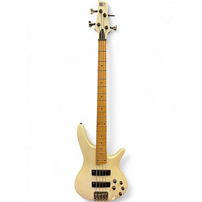 Used Ibanez SR300M White Electric Bass Guitar
