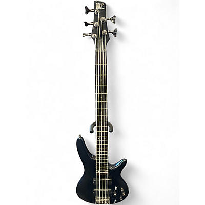Used Ibanez SR305 5 String BLACK SPARKLE Electric Bass Guitar