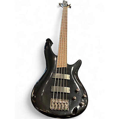 Used Ibanez SR305 5 String Black Electric Bass Guitar