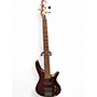 Used Ibanez SR305 5 String Brown Electric Bass Guitar Brown