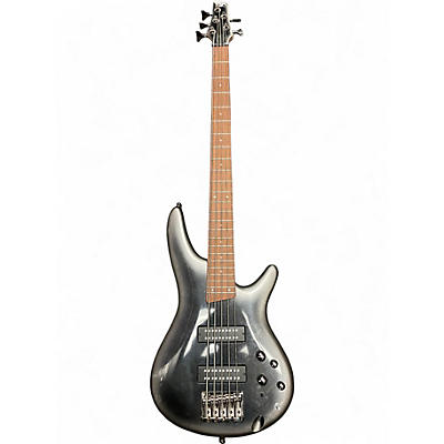 Used Ibanez SR305 5 String GRAY BURST Electric Bass Guitar