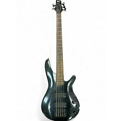 Used Ibanez SR305 5 String Gunmetal Gray Electric Bass Guitar