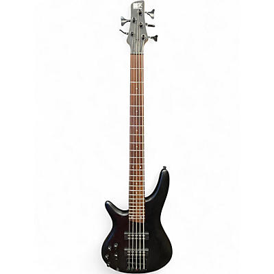 Used Ibanez SR305 5 String LEFT HANDED Black Electric Bass Guitar