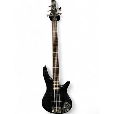 Used Ibanez SR305 5 String Metallic Black Electric Bass Guitar