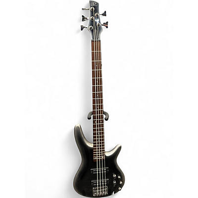 Used Ibanez SR305 5 String Metallic Gray Electric Bass Guitar