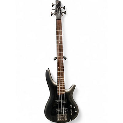 Used Ibanez SR305 5 String Midnight Grey Burst Electric Bass Guitar