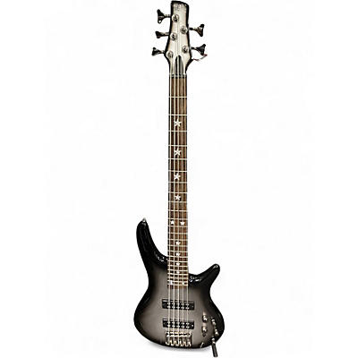 Used Ibanez SR305 5 String Silverburst Electric Bass Guitar