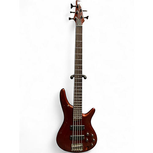 Used Ibanez SR305 5 String Sparkle Electric Bass Guitar Sparkle