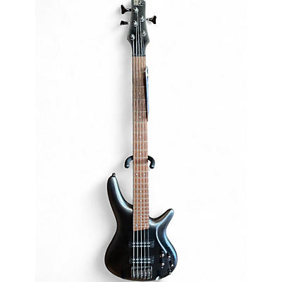 Used Ibanez SR305E  Metallic Gray Electric Bass Guitar