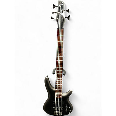 Used Ibanez SR305E Midnight Gray Burst Electric Bass Guitar