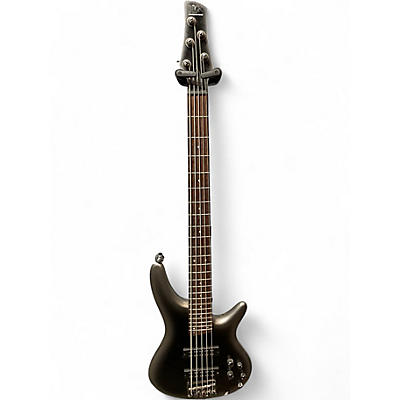 Used Ibanez SR305E Midnight Gray Burst Electric Bass Guitar