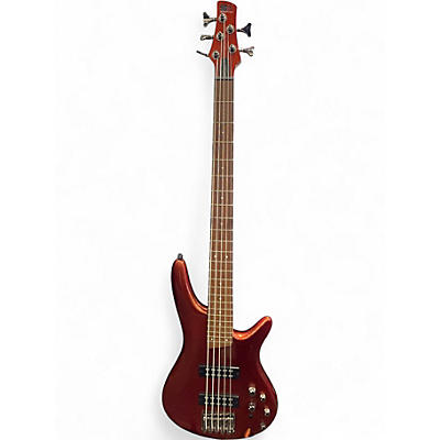 Used Ibanez SR305E Orange Electric Bass Guitar