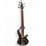 Used Ibanez SR305E Silver Electric Bass Guitar Silver
