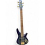 Used Ibanez SR305EDX Blue Electric Bass Guitar Blue