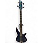 Used Ibanez SR370 Blue Burst Electric Bass Guitar Blue Burst