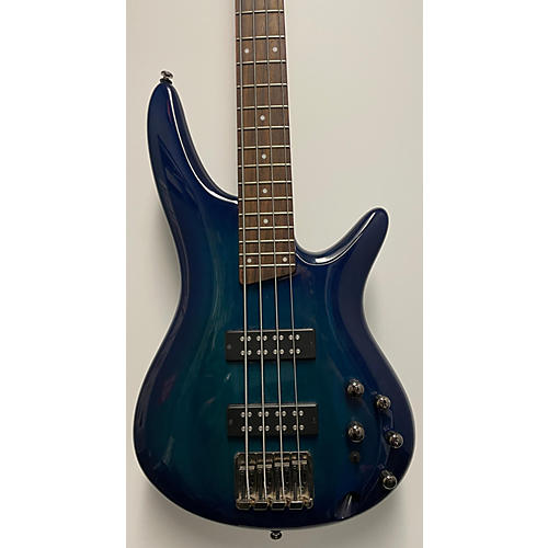 Ibanez Used Ibanez SR370 Blue Electric Bass Guitar Blue