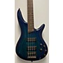 Used Ibanez Used Ibanez SR370 Blue Electric Bass Guitar Blue