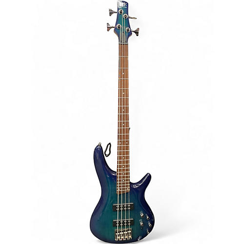 Used Ibanez SR370 Lake Placid Blue Electric Bass Guitar Lake Placid Blue