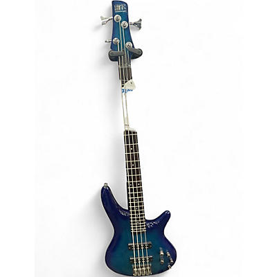 Used Ibanez SR370E Blue Burst Electric Bass Guitar