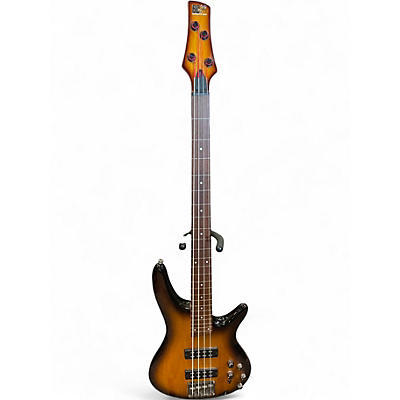 Used Ibanez SR370EF 2 Color Sunburst Electric Bass Guitar
