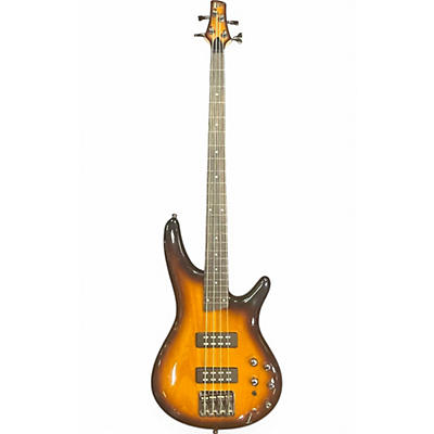 Used Ibanez SR370EF 2 Tone Sunburst Electric Bass Guitar