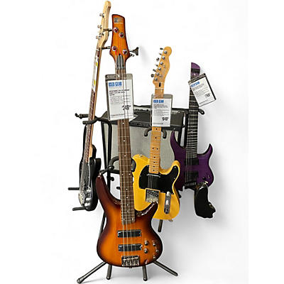 Used Ibanez SR370F BROWN BURST Electric Bass Guitar