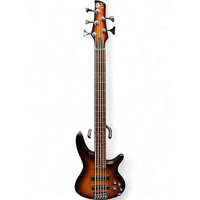 Used Ibanez SR375EF Tobacco Burst Electric Bass Guitar