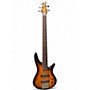 Used Ibanez SR375F 5 String 2 Color Sunburst Electric Bass Guitar 2 Color Sunburst