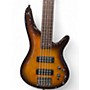 Used Ibanez SR375F 5 String Brown Burst Electric Bass Guitar Brown Burst