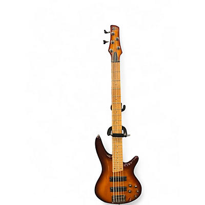Used Ibanez SR375M 2 Color Sunburst Electric Bass Guitar