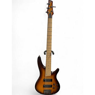 Used Ibanez SR375M Brown Burst Electric Bass Guitar