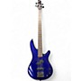 Used Ibanez SR400 Blue Electric Bass Guitar Blue
