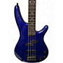 Used Ibanez SR400 Blue Electric Bass Guitar Blue
