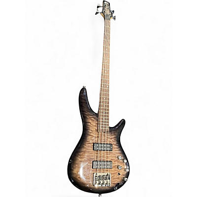 Used Ibanez SR400 Gray Electric Bass Guitar