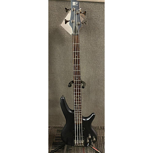 Ibanez Used Ibanez SR400 Gunmetal Gray Electric Bass Guitar Gunmetal Gray