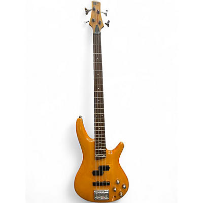 Used Ibanez SR400 Natural Electric Bass Guitar