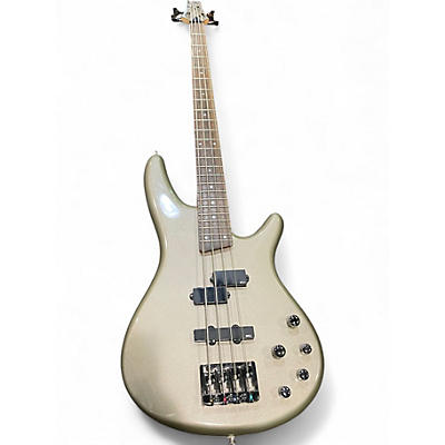Used Ibanez SR400 Silver Electric Bass Guitar