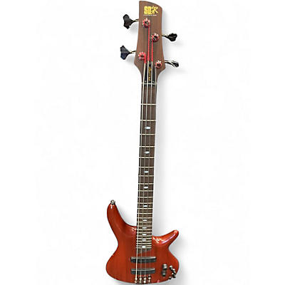 Used Ibanez SR4000E Prestige CHERRY Electric Bass Guitar