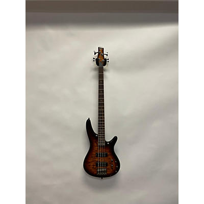 Ibanez Used Ibanez SR4000E Trans Orange Electric Bass Guitar