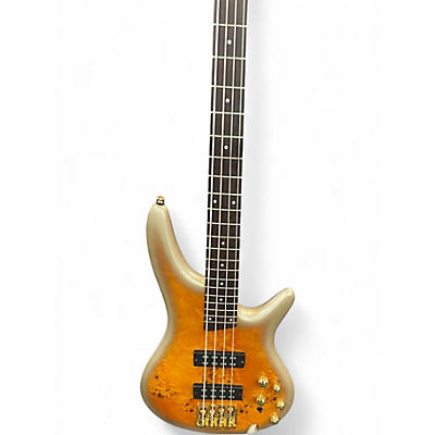 Used Ibanez SR400EPBDX Orange Electric Bass Guitar